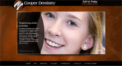 Desktop Screenshot of cooperdentistry.net